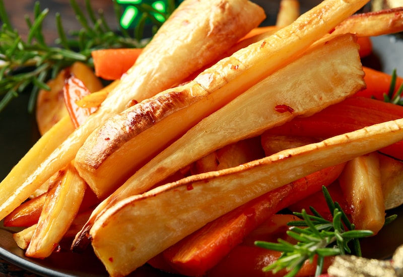 Roasted Parsnips Suttons 'Warrior' F1 seeds